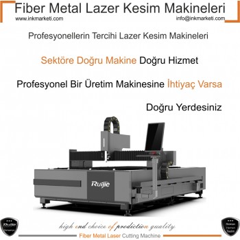 RUİJİE RJ-S Model Açık Tip Fiber Metal Lazer Kesim Makineleri